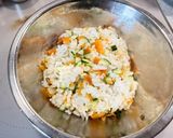 福神漬ときゅうりのカリカリ冷やし混ぜご飯作り方5写真