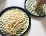 旨味凝縮!ナスと豚バラのレンジつけうどん作り方1写真