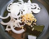 簡単昼食今夜の夕飯新玉葱小松菜ナポリタン作り方7写真