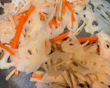 きんぴらごぼうれんこん作り方4写真