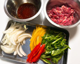 ラム肉と彩り野菜の中華風細切り炒め作り方4写真