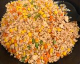 ほっこり♡野菜たっぷり！甘めの鶏そぼろ♬作り方4写真