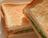 レバーペーストdéトースト🍞サンドイッチ作り方3写真