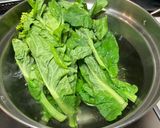 菜の花のおかか醤油麹和え作り方1写真