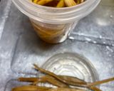 美活⭐︎薬膳効果⭐︎金針葉としじみの味噌汁作り方1写真
