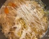 肉団子と春雨のおかずスープ作り方4写真
