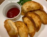 カリッ！餃子の皮でポテトとツナの包み揚げ作り方5写真