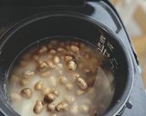 無洗米と発芽玄米とお餅入りのむかごごはん作り方4写真