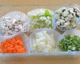 合いびき肉とコロコロ野菜のキーマカレー風作り方2写真