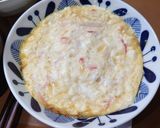 レンチン簡単！卵＆豆腐のふわふわ焼き作り方5写真