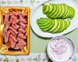夏簡単昼食！アボカドビーフのバインミー作り方2写真