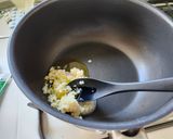 ブナピーと海老の柚子胡椒豆乳クリームパスタ作り方3写真