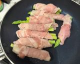 簡単作り置き！アスパラガスの肉巻き作り方4写真