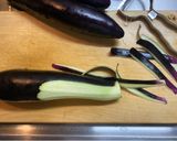 レンチンで簡単！焼き茄子🍆作り方1写真