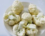 カリフラワーのカレー粉焼き作り方1写真