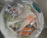 お一人様簡単洋風キムチチリ味豆腐野菜炒め作り方13写真