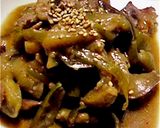 【ご飯泥棒】豚バラとなす・ピーマンの旨辛みそ炒め作り方4写真