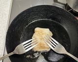 材料3品で作る！絶品たらこ餅♪作り方2写真