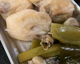 疲れた時に♪手羽中で作る薬膳参鶏湯作り方8写真