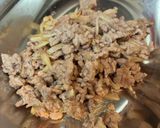 生姜たっぷり豚ひき肉の焼きめし作り方4写真