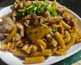 豚バラマカロニ大根作り方6写真