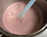 ピンクのレアチーズプリン（ビーツ使用）作り方6写真