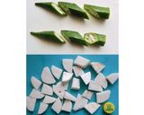 おくらと長芋と鶏むね肉のガリバタ炒め作り方2写真