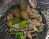 豚モツ丼とろろ昆布をのせて作り方3写真
