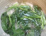 豚と大根ほうれん草の味噌汁作り方5写真