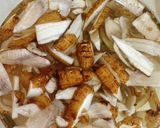 焼肉の生たれで 豚こまごぼう炊き込みご飯作り方3写真