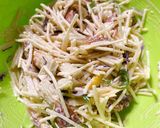 塩昆布入りちくわと大根のサラダ作り方3写真