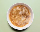 今夜の夕飯！簡単ナス料理鶏ささみみぞれ煮作り方2写真