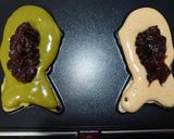 ハーフ＆ハーフ♫抹茶＆シナモン餡鯛焼き♫作り方2写真