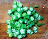オクラと しらすのさっぱり 和え作り方5写真