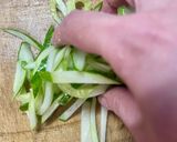 もずくだけでも！夏野菜のもずく酢作り方3写真