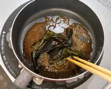出汁をとった昆布で♪結び昆布煮作り方2写真