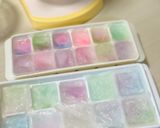 かき氷機不要！カルピスカラフルかき氷作り方6写真