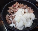 超簡単！豚こま肉と玉ねぎの甘酢てりやき！作り方6写真