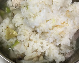 トマトジュースと鶏ささみとハムのおじや作り方3写真