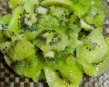 ★低糖質‼完熟🥝キウイフルーツジャム💕作り方2写真