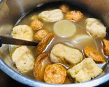 【時短味染み】豚骨スープおでん作り方4写真
