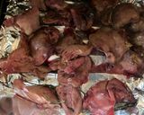 名残の苦瓜と鶏レバーのスパゲティーニ作り方3写真