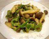 5分で完成のピーマンとしめじの副菜作り方3写真