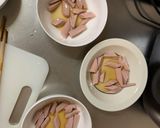 ゴロゴロ野菜魚肉ソーセージナポリタン炒煮作り方3写真