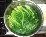 小松菜ツナ缶おかか炒め♪簡単レシピ作り方3写真