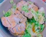 ＊だし香るガーリックチキンステーキ＊作り方6写真