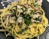 簡単🤍ワンパン和風パスタ作り方5写真