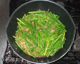 アスパラひき肉オイスターソース炒め♪簡単作り方7写真