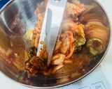 鶏ももキムチマヨネーズのチーズ焼き作り方3写真