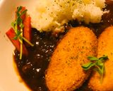 レトルト●市販コロッケカレー作り方1写真
